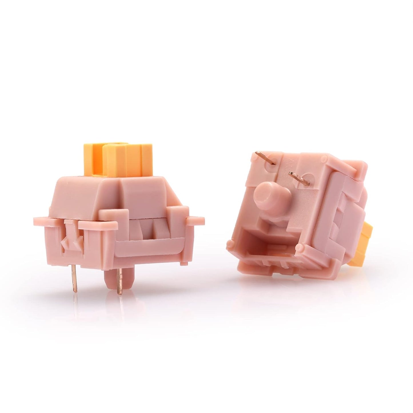 BOLT AXTION Bullet-QT Mechanical Switches Mounted, Hot-Swappable, 3-Pin Plate Mounted, DIY Keyboard Mod Kit with 50 Million Clicks (24 pcs, Keycap + Switch Puller)