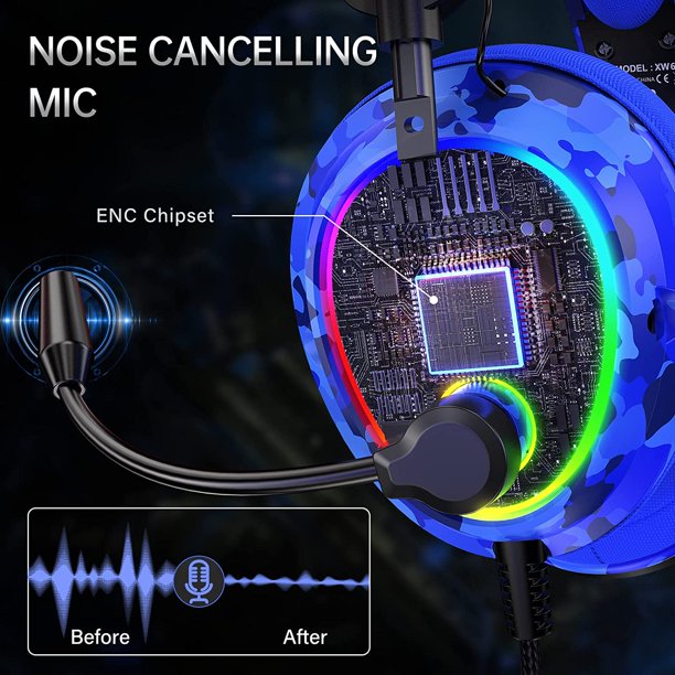 BOLT AXTION 7.1 Gaming Headset with Noise Cancelling Mic