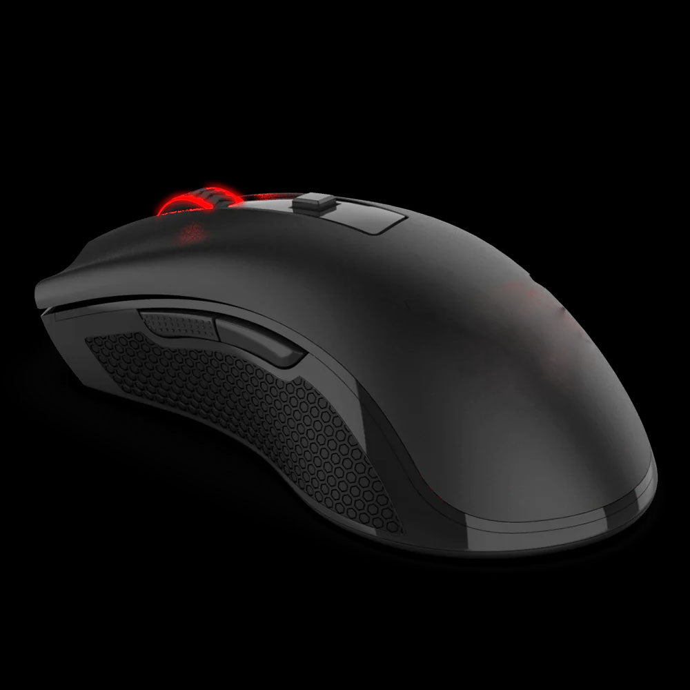 BOLT AXTION M652 2.4G Wireless Optical Mouse with USB Receiver | 5 DPI Levels, 6 Buttons | Portable for Gaming & Office Use | Compatible with Desktop, MacBook, Laptop, PC