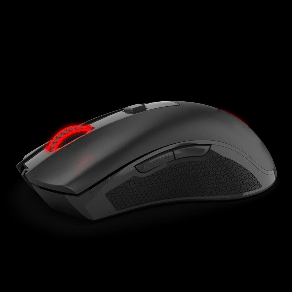 BOLT AXTION M652 2.4G Wireless Optical Mouse with USB Receiver | 5 DPI Levels, 6 Buttons | Portable for Gaming & Office Use | Compatible with Desktop, MacBook, Laptop, PC