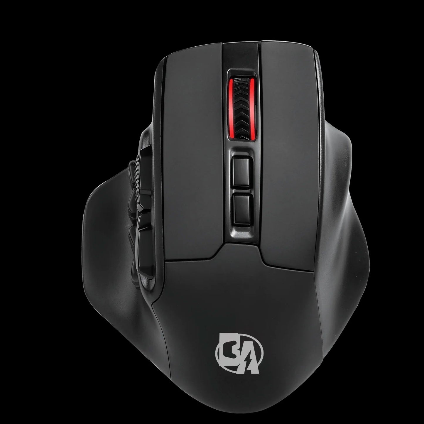 BOLT AXTION M811 PRO Wireless MMO Gaming Mouse, 15 Buttons, RGB, Ergonomic, 10 Macro Keys, Software