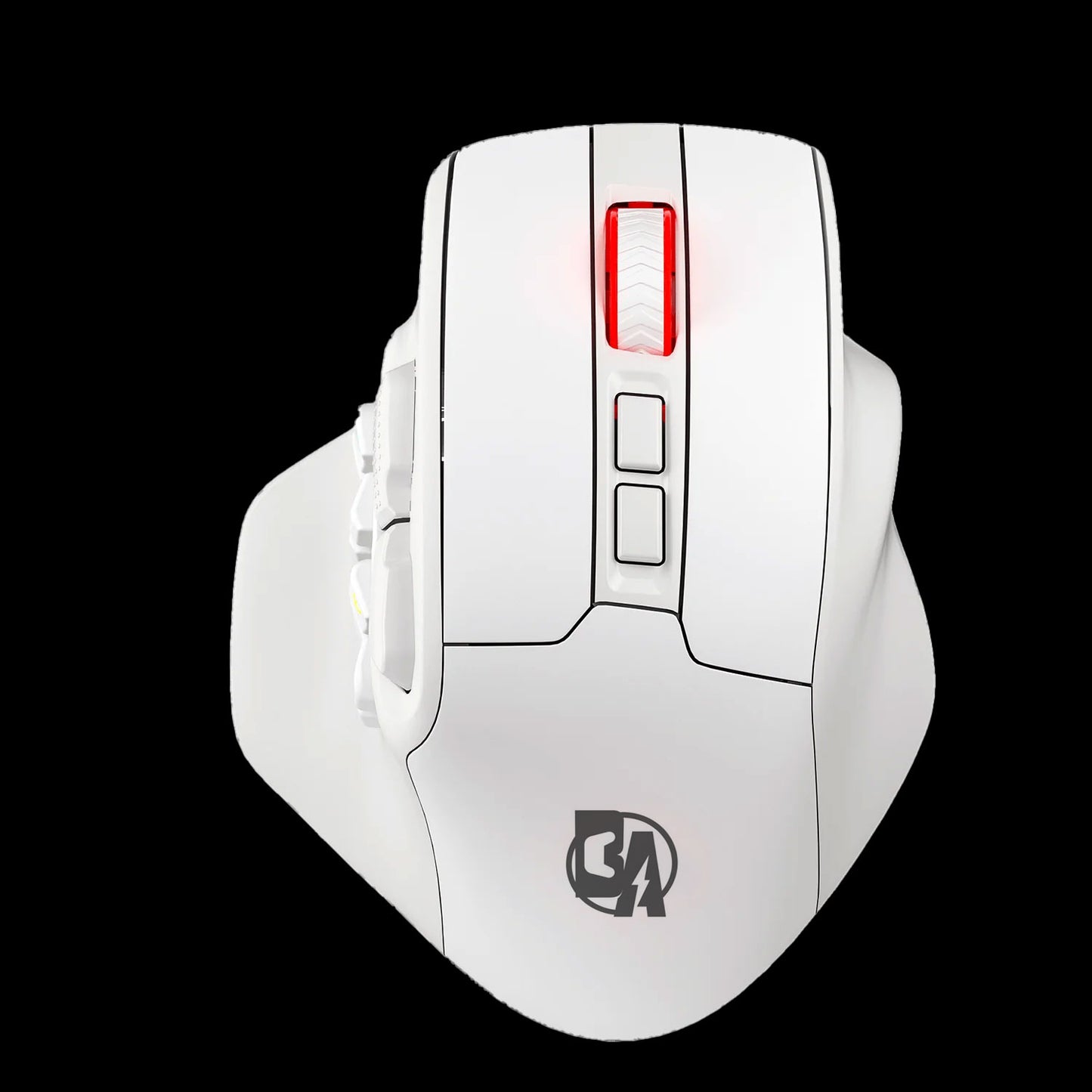 BOLT AXTION M811 PRO Wireless MMO Gaming Mouse, 15 Buttons, RGB, Ergonomic, 10 Macro Keys, Software