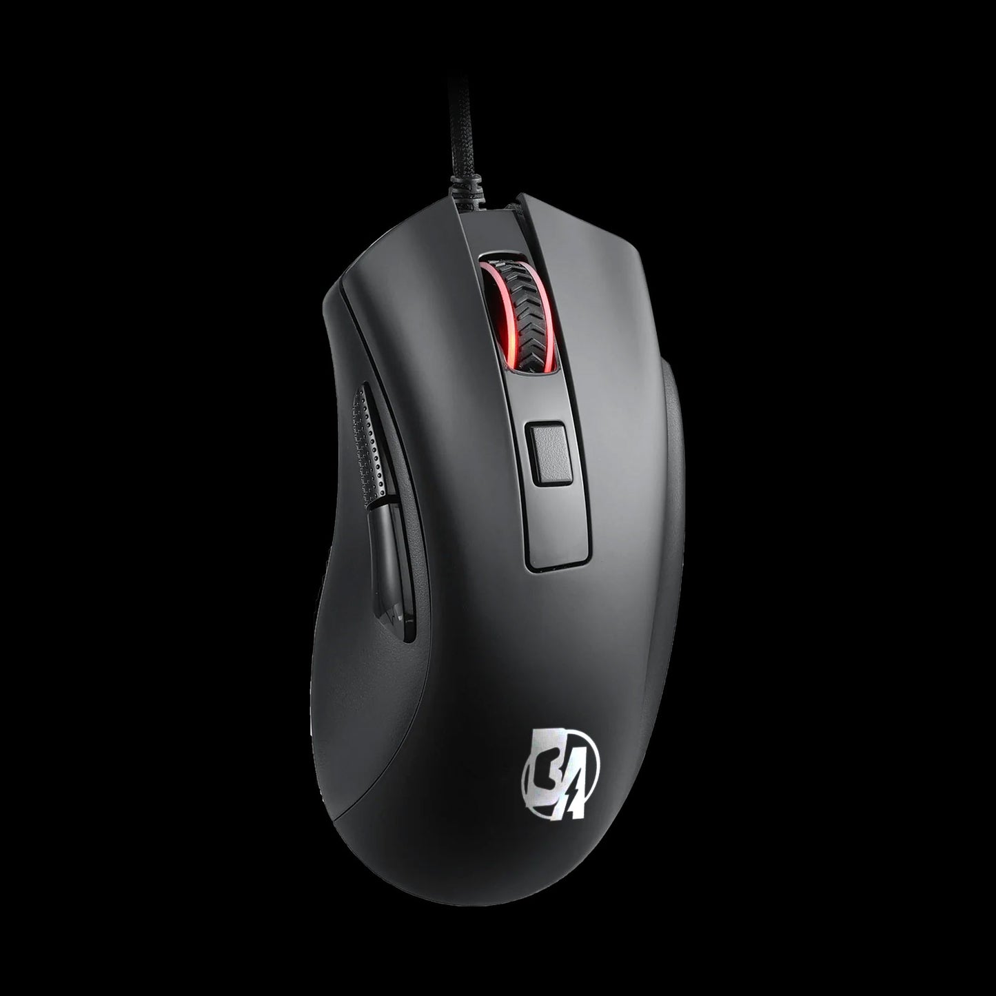 BOLT AXTION M993 RGB Gaming Mouse - 26,000 DPI Wired Optical Gamer Mouse, 6 Programmable Buttons, 5 RGB Backlit Modes, Custom Keybinds & Lighting Software