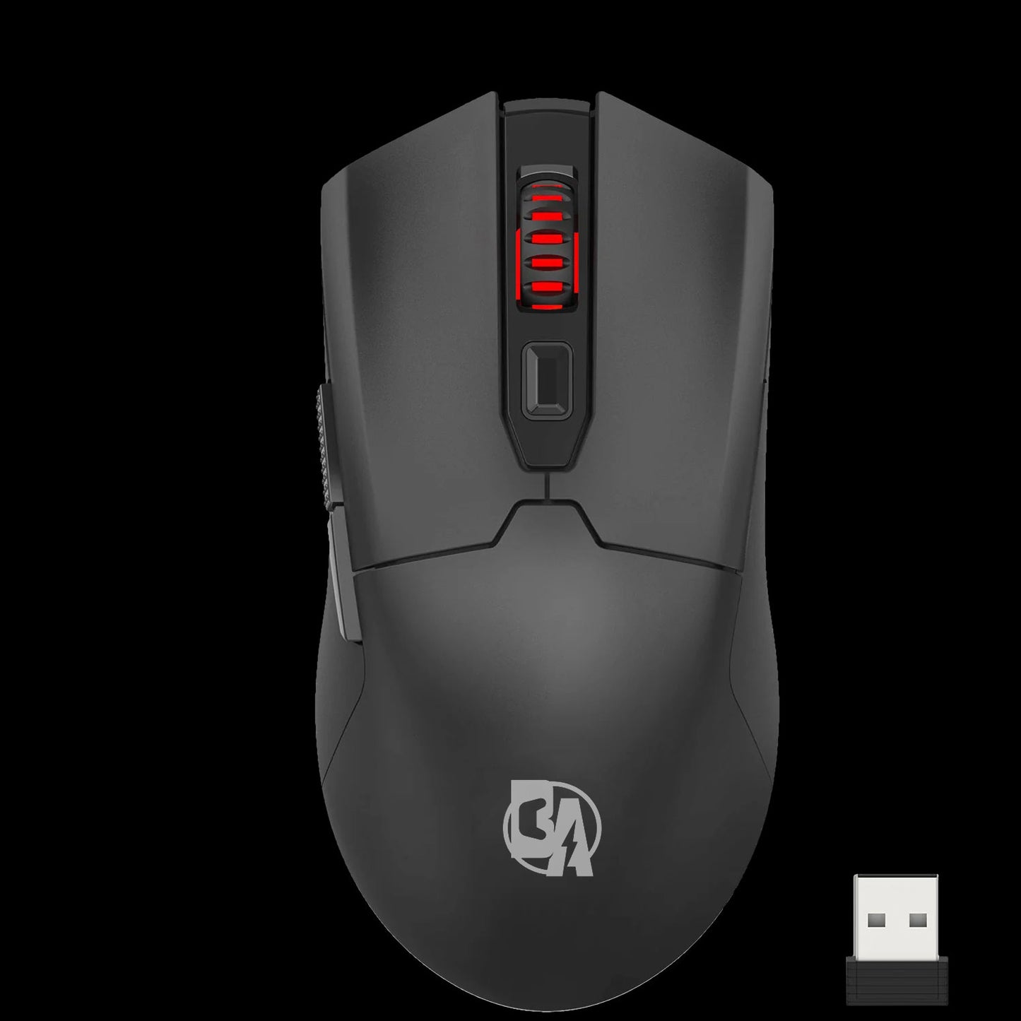 BOLT AXTION M995 Pro Wireless Gaming Mouse, 26000 DPI BT & 2.4G Wireless, Ultra Lightweight 51G, 6 Macro Buttons, PC/Mac/Laptop - BOLT AXTION