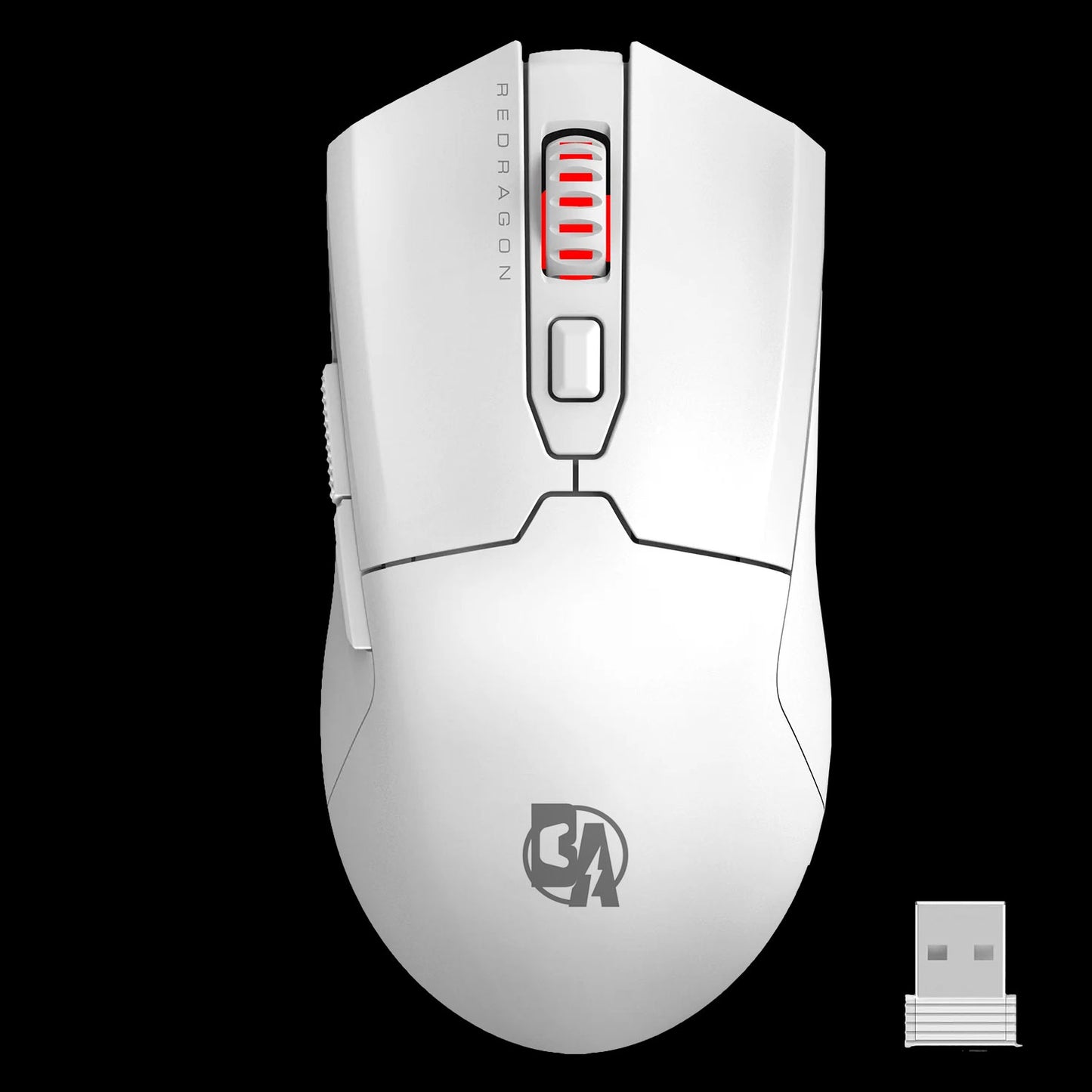 BOLT AXTION M995 Pro Wireless Gaming Mouse, 26000 DPI BT & 2.4G Wireless, Ultra Lightweight 51G, 6 Macro Buttons, PC/Mac/Laptop - BOLT AXTION