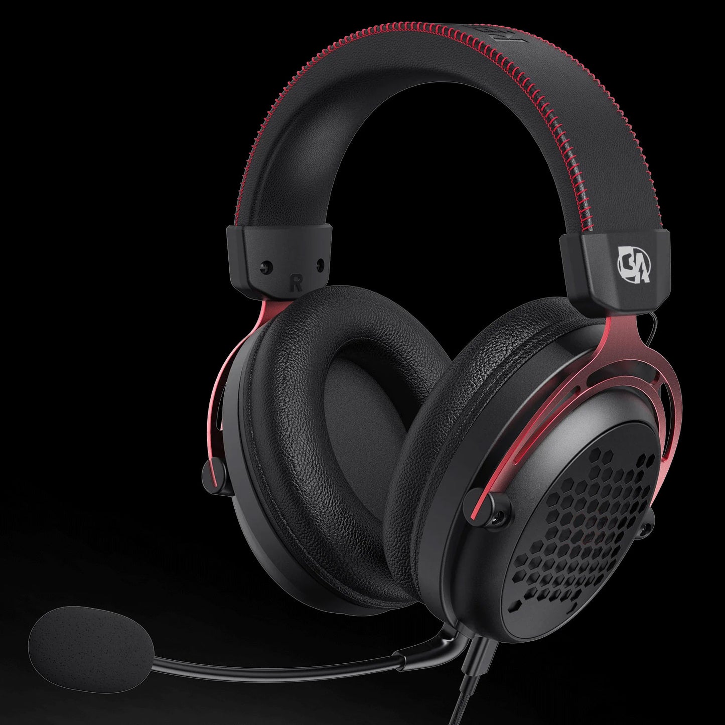 BOLT AXTION H386 Diomedes 7.1 Surround Sound Wired Gaming Headset – 53MM Drivers, Detachable Mic, USB & 3.5mm AUX for PC, PS5/4, Xbox Series X/One, NS