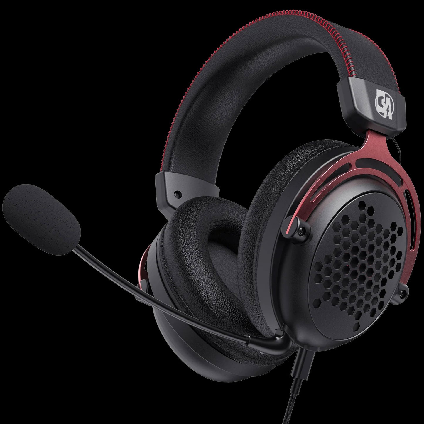 BOLT AXTION H386 Diomedes 7.1 Surround Sound Wired Gaming Headset – 53MM Drivers, Detachable Mic, USB & 3.5mm AUX for PC, PS5/4, Xbox Series X/One, NS