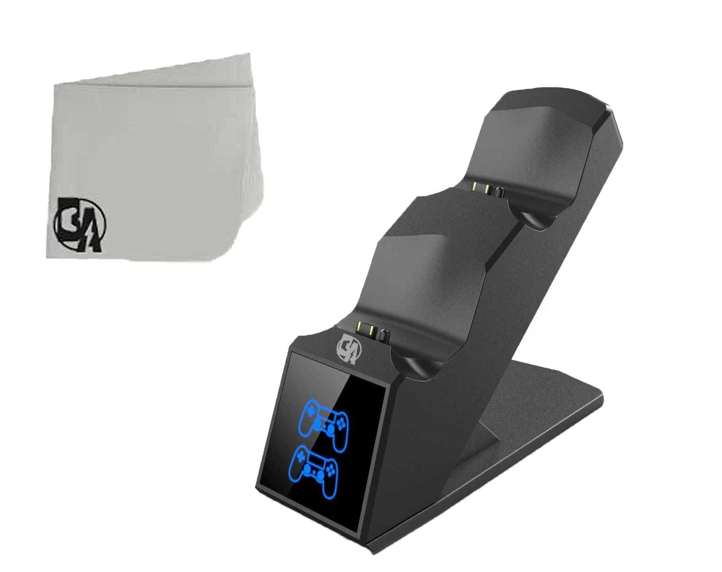PlayStation 4 Charger USB Charging Dock Station Compatable with Dualshock 4 BOLT AXTION