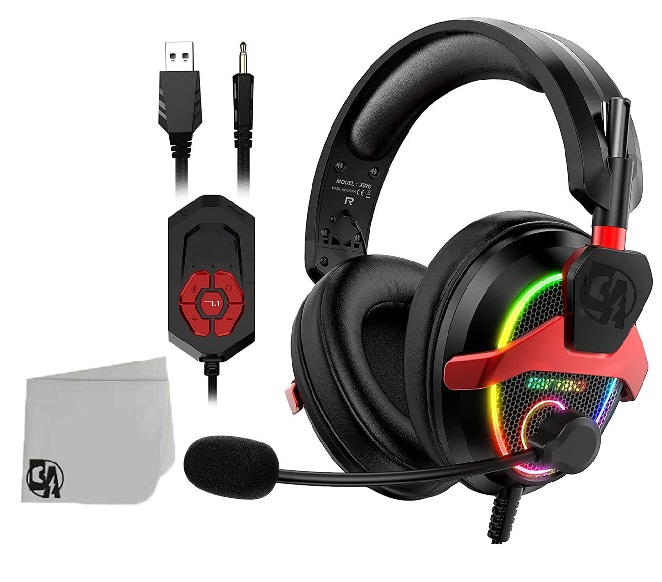 BOLT AXTION 7.1 Gaming Headset with Noise Cancelling Mic