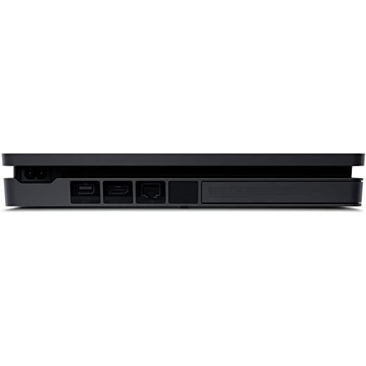 Sony 2215B PlayStation 4 Slim 1TB Gaming Console Black 2 Controller Included BOLT AXTION Bundle Like New
