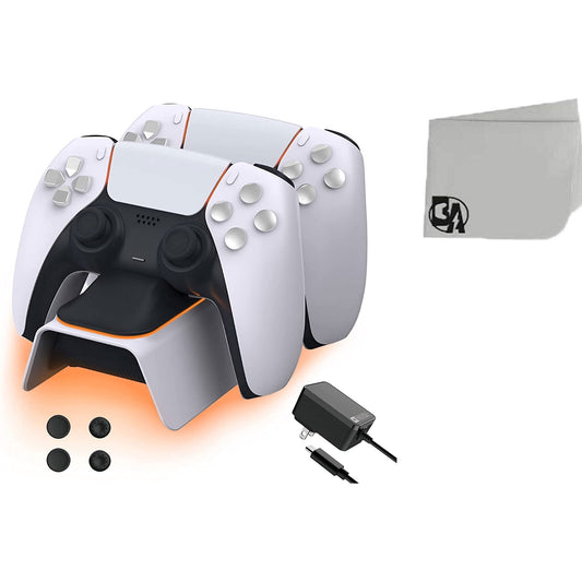 Bolt Axtion Contoller DualSense Fast Charging Station With AC Adapter for PS5