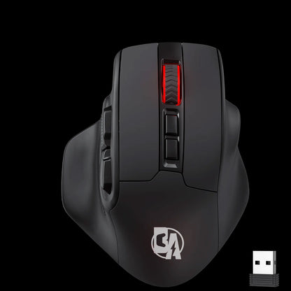 BOLT AXTION M806 Bullseye Gaming Mouse - 7 Programmable Buttons, RGB, Ergonomic, DIY Keybinds Support