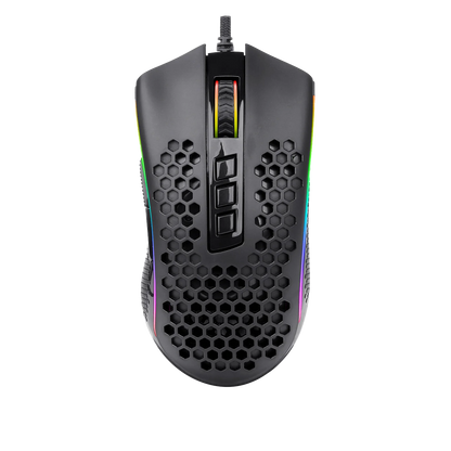 BOLT AXTION M808 Storm RGB Gaming Mouse, 85g, 12,400 DPI, 7 Programmable Buttons, Lightweight.