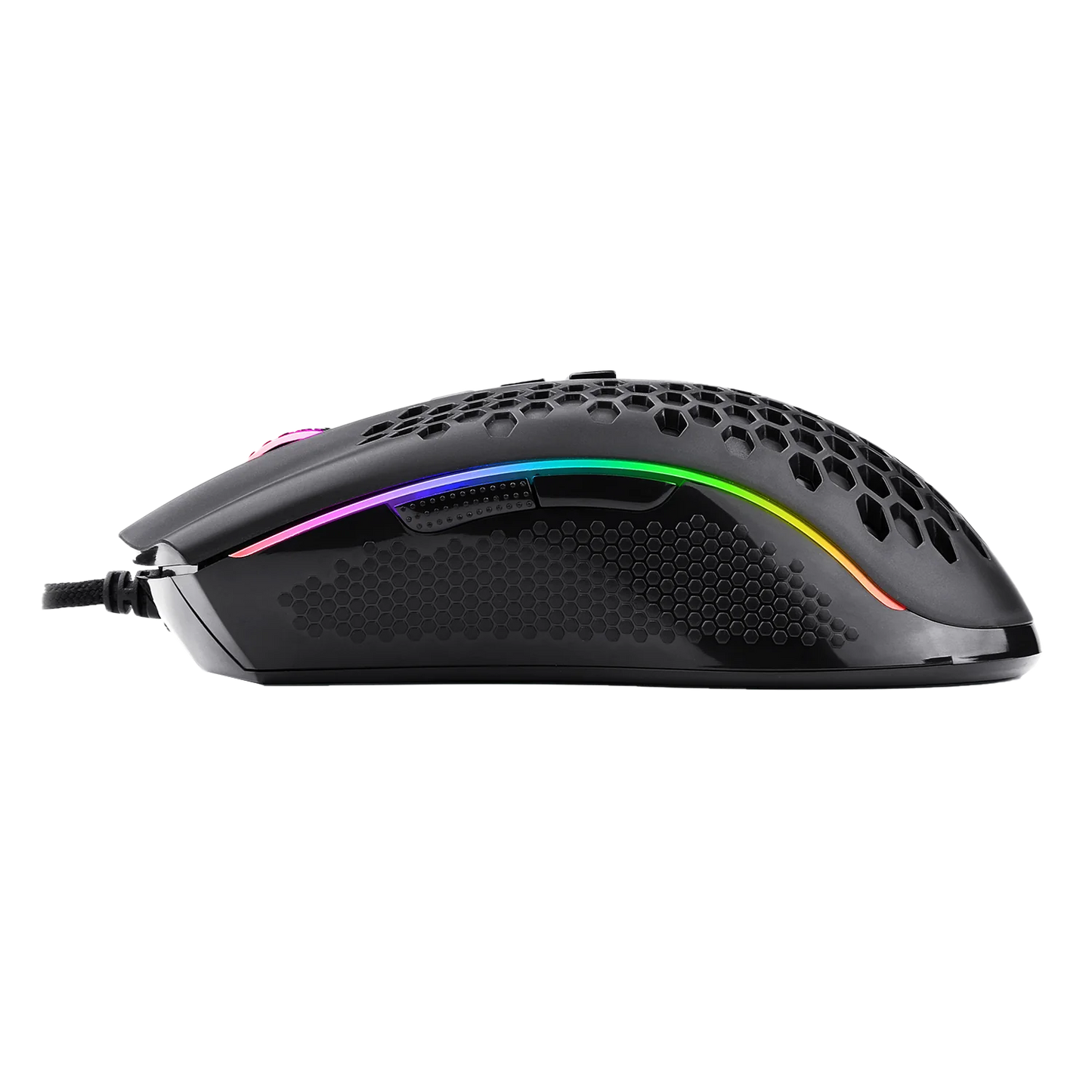 BOLT AXTION M808 Storm RGB Gaming Mouse, 85g, 12,400 DPI, 7 Programmable Buttons, Lightweight.