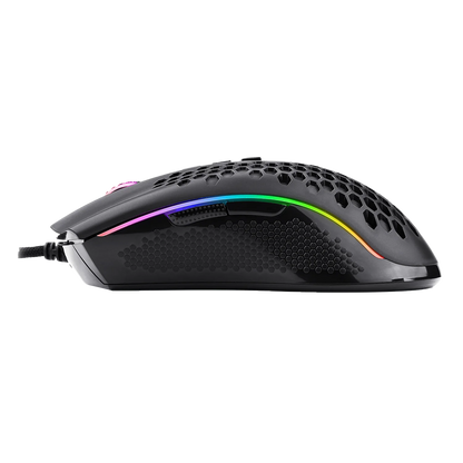 BOLT AXTION M808 Storm RGB Gaming Mouse, 85g, 12,400 DPI, 7 Programmable Buttons, Lightweight.