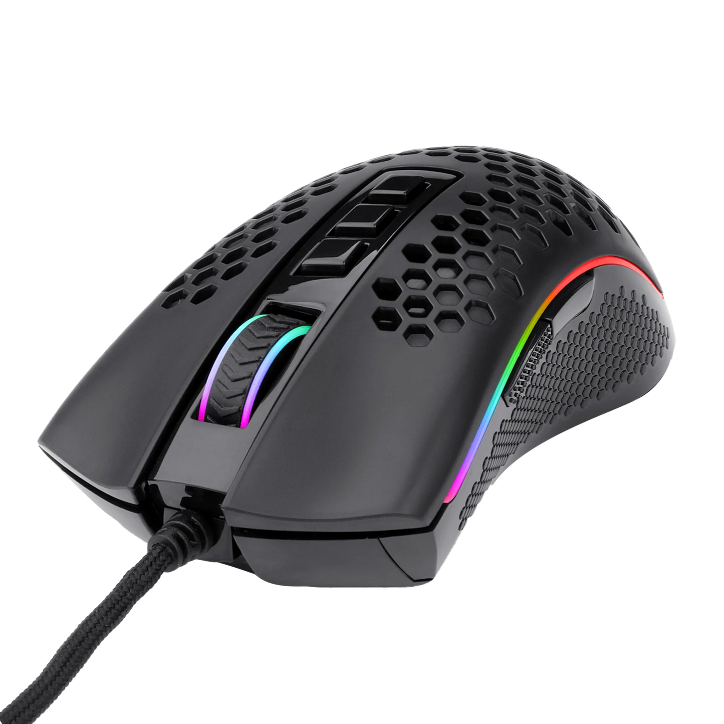 BOLT AXTION M808 Storm RGB Gaming Mouse, 85g, 12,400 DPI, 7 Programmable Buttons, Lightweight.