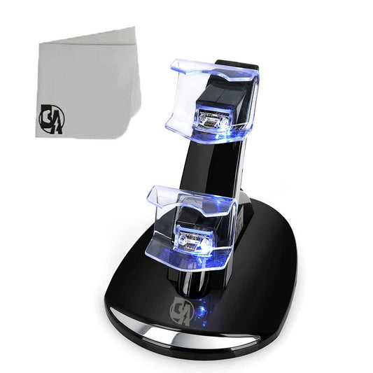 PS4 Controller Charging Dock Station With Protection Chip LED Indicator