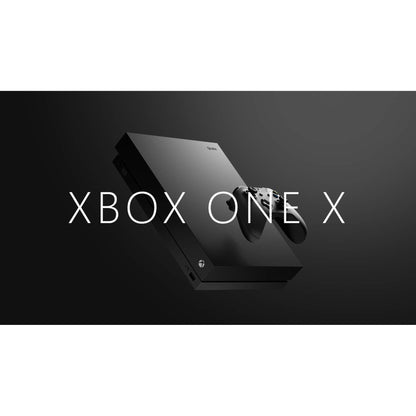 Microsoft Xbox One X 1TB Gaming Console Black with 2 Controller Included BOLT AXTION Bundle Like New