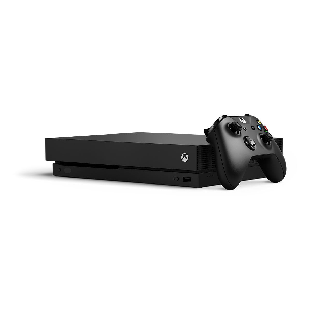 Microsoft Xbox One X 1TB Gaming Console Black with BOLT AXTION Bundle Like New