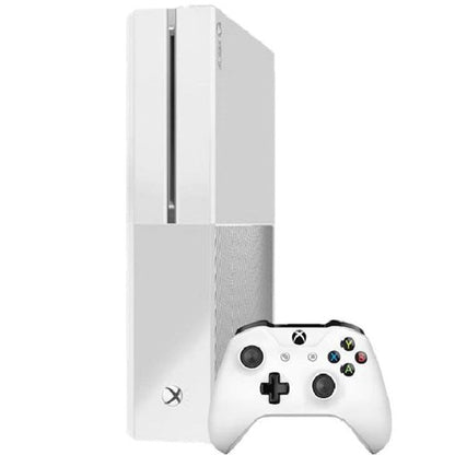 Microsoft Xbox One X 1TB Gaming Console White with BOLT AXTION Bundle Refurbished